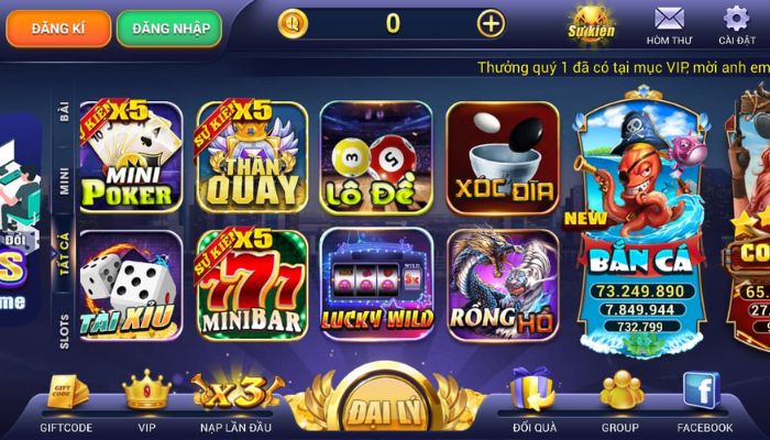 Kho game đổi thưởng online cực khủng khi tải game Nổ Hũ Thần Quay 247